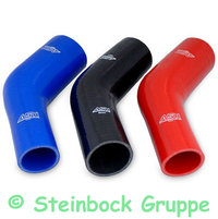 45° Silicone Hose Elbow Reducers